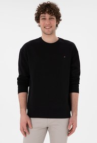 تصویر U.S. Polo Assn. Comfort Comfort Fit Collar Collar U.S. Polo Assn. Erkek Comfort Fit Bisiklet Yaka