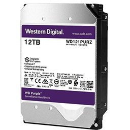 تصویر هارددیسک اینترنال وسترن دیجیتال مدل Purple WD40PURZ ظرفیت 12 ترابایت 