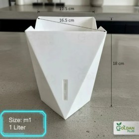 تصویر گلدان هیدروپونیک مدل M1 