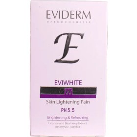 تصویر پن روشن کننده پوست اوی وایت اویدرم 100 گرمی Eviderm Eviwhite Skin lightening Pain 100g