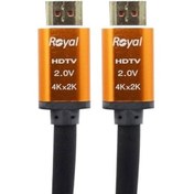 تصویر کابل HDMI رویال مدل Royal 4K 5M 