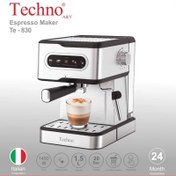 تصویر اسپرسوساز تکنو مدل TE-830 ظرفیت ۱.۵ لیتر 