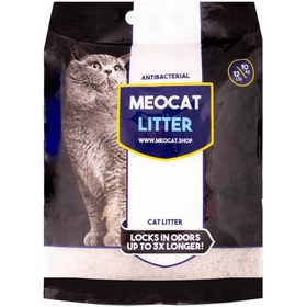 تصویر خاک گربه گرانول میوکت مدل کربن وزن ۱۰ کیلوگرم Meocat Granul Carbon Cat Litter 10kg