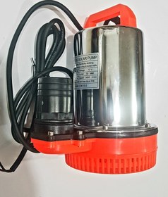 تصویر کف کش ویگو 12 ولت 150 وات 10 متری 2 اینچ نقره ای مدل ZQB-12 ZQB-12 Wego DC Submersible Pump