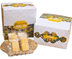 تصویر حلوا پذیرایی بیسکویتی Biscuit Halva – Premium Dessert for Serving (1 kg)