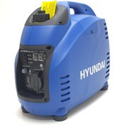 تصویر موتور برق اینورتر بنزینی هندل دستی 1200 وات هیوندای مدل HG1272-IG HYUNDAI HG1272-IG 1200 Wat Inverter Generator