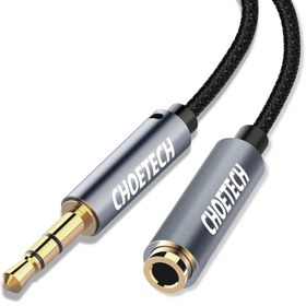 تصویر توسعه دهنده کابل AUX طول 2 متر چویتک مدل AUX001 CHOETECH Extension AUX Cable AUX001