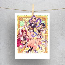 تصویر پولاروید(فتوکارت) Kpop Demon Hunters 12 