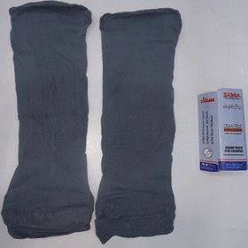 تصویر جوراب پارازین 1/20 کف دار زنانه طوسی روشن سماء - طوسی روشن Parazin 1/20 foamed women's light gray socks