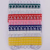 تصویر لامپ ال ای دی بلوکی ۱۲ ولت کد ۳LED مجموعه ۲۰ عددی رنگ انبه ای 