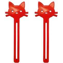 تصویر تیوب خالی کن طرح گربه مجموعه دو عددی 