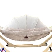 تصویر پشه بند گهواره نوزاد 