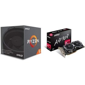 Amd ryzen 5 2600 sale rx 570