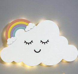 تصویر چراغ خواب کودک دیواری نورمخفی فانتزی 