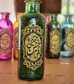 تصویر گلدان رنگی مذهبی 