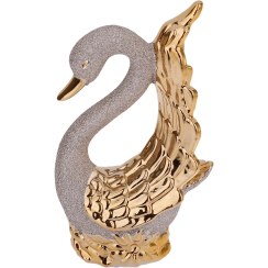 تصویر دکوری مدل قو طلایی 