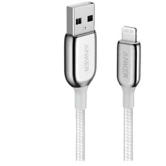 تصویر کابل USB-A به لایتنینگ انکر مدل A8822 طول 90 سانتی‌‌متر ا Anker A8822 PowerLine+ III USB-A To Lightning Cable 0.9m Anker A8822 PowerLine+ III USB-A To Lightning Cable 0.9m