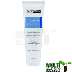 تصویر كرم مرطوب‎ كننده قوی هیدرازوم صورت 50 میلی‎ لیتر فیس دوكس Face Doux Hydrasome Face Moisturizing Cream