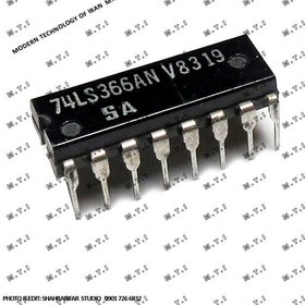 تصویر آی سی تی تی ال 74LS366AN / SIGNETICS MALAYSIA 