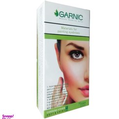 تصویر رنگ ابرو گیاهی گارنیک شماره GN10 رنگ بلوند پلاتینه حجم 20 میلی لیتر 