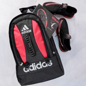 تصویر کوله پشتی مشکی قرمز Adidas مدل Ronix 