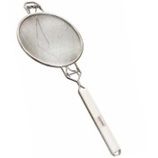 تصویر توری صاف‌کن دسته بلند استیل | مناسب آشپزخانه و کافه – یانا ظرف 