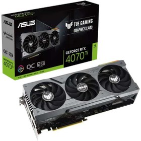 تصویر کارت گرافیک ایسوس ASUS TUF GAMING Geforce RTX 4070 Ti O12G 