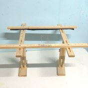 تصویر کارگاه گلدوزی ۶۵ در ۶۵ پایه دار 
