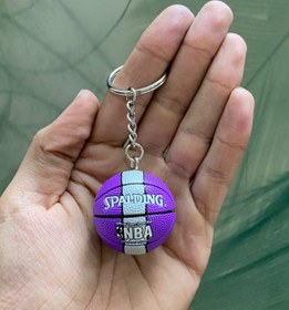 تصویر جاکلیدی مدل توپ بسکتبال spalding 