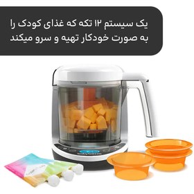 تصویر غذاساز کودک مدل One Step Deluxe بیبی برزا Baby Brezza Baby Brezza One Step Baby Food Maker Deluxe