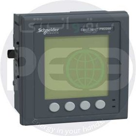 تصویر پاورمتر اشنایدر PM2230 پورت RS485 نمایشگر LCD هارمونیک 31 