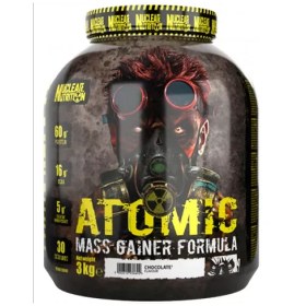 تصویر مس گینر 3 کیلوگرم نایکلر Nuclear Nutrition Atomic Mass Gainer Formula 3 kg