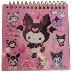 تصویر دفترچه سیمی کرومی سایز ۱۰×۱۰ 