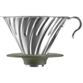 تصویر دریپر فلزی V60 هاریو Hario HARIO V60 DRIPPER