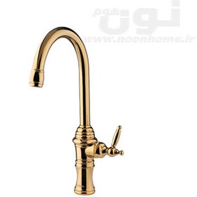 تصویر شیر ظرفشویی آشپرخانه شیبه مدل مارال - استیل Shibeh Sink Mixer Faucet