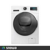 تصویر ماشین لباسشویی اسنوا 9 کیلویی مدل SWM-94W60 SNOWA WASHING MACHINE SWM-94W60 9 KG