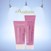 تصویر کرم بی رنگ کننده صورت وبدن 60م سی گل 