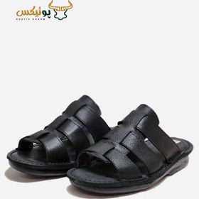 تصویر صندل مردانه طبی تمام چرم مدل سه کمر 
