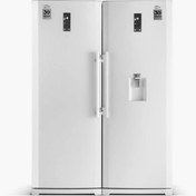 تصویر یخچال فریزر دوقلو کلور مدل RNT101-FNT101 ظرفیت ۳۶ فوت 