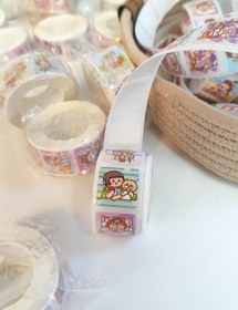 تصویر استیکر رولی مربعی 