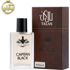 تصویر ادو پرفیوم مردانه کاپیتان بلک تالان (talan) حجم 100 میلی‌لیتر talan capitan black men's perfume