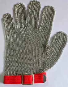 تصویر دستکش قصابی زنجیری butcher gloves