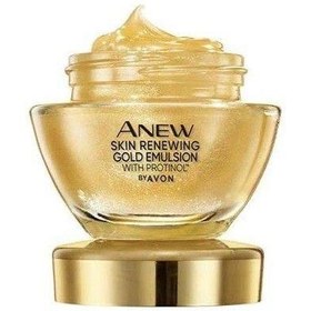 تصویر کرم شب ضدچروک طراوت بخش و حاوی طلا Anew Skin 