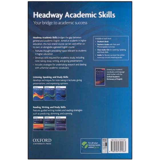 Listening， Speaking， and Study Skills Level 3 (Headway Academic Skills) [ペーパーバック] Harrison， Richard Headway Academic Skills: Reading, Writing, and Study Skills