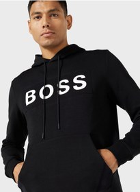 تصویر هودی لوگو برند boss Logo Hoodie