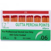 تصویر کن گوتا 6 درصد تری بست - 15/06 Tribest Gutta Percha Points