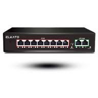 تصویر سوییچ شبکه الکاتو 8 پورت 1000 Elkato 8 port 1000 network switch