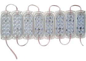 تصویر بلوکی پلیسی 12 ال ای دی 12 ولت IP67 police light 12led 12V-IP67