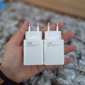 تصویر شارژر اصلی 18 وات شیائومی مناسب برای گوشی ردمی نوت 8 - کلگی به همراه کابل 