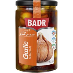 تصویر ترشی سیر گل 650 گرم بدر (12ع) 